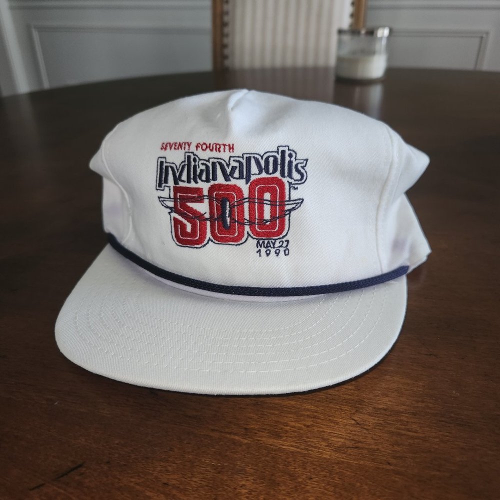 1990 Indianapolis 500 Trucker snapback hat,  one size